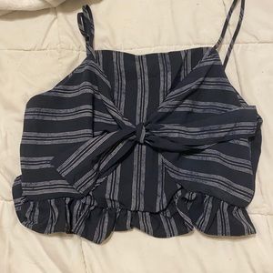 Black/white Sienna Sky tie front size L